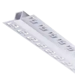 Perfíl de AluMinio para Empotrar Escayola/Pladur Tira Led 9mm  - 2M [BX3-PA-639-2M]