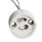 Portalámparas Cerámico GU10 Cable 160Mm [BX3-PORTALGU10]