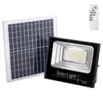 Proyector LED Solar 150W 6500K Panel: 6V/15W Batería: 3,2V/10000MaH Control Remoto   [BX3-SOLARFL-150W-01] - Imagen 3