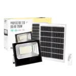 Proyector LED solare 200W 6500K Pannello: 6V/20W Batteria: 3,2V/15000MaH Telecomando  [BX3-SOLARFL-200W-01]