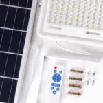 Proyector LED Solar 300W 6500K Panel: 6V/25W Batería: 3,2V/20000MaH Control Remoto   [BX3-SOLARFL-300W-02] - Imagen 7