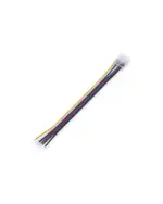 Conector con cable para Tiras LED 24V RGB+CCT SMD IP20 6 Pines 10mm