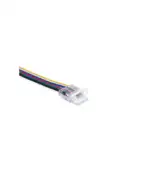 Conector con cable para Tiras LED 24V RGB+CCT SMD IP20 6 Pines 10mm - Imagen 5