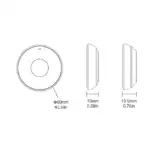 Mini Control remoto RF | Regulador + CCT + Monocolor | Táctil - Imagen 8