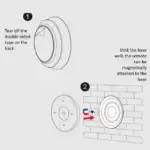 Mini Control remoto RF | Regulador + CCT + Monocolor | Táctil - Imagen 9