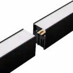 Luminaria Lineal Enlazable LED 45W 4,500Lm 180Cm CCT (Tonalidad Luz Regulable) Driver Lifud Superficie/ Suspendida Acabado Negro - Imagen 3