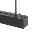 Luminaria Lineal Enlazable LED 45W 4,500Lm 180Cm CCT (Tonalidad Luz Regulable) Driver Lifud Superficie/ Suspendida Acabado Negro - Imagen 5