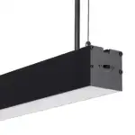 Regleta LED Enlazable 38W 3800Lm 150cm IP20 CCT 3000-6500K (Tonalidad Luz Regulable) 75&ordm;  Superficie/ Suspendida Acabado Negro - Imagen 5