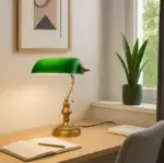 L&aacute;mpara de mesa vintage "Banker" - Imagen 3