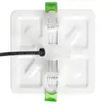 Downlight LED Cuadrado 6W 9W 12W Frameless 4CCT | Ajustable 50-100mm | Blanco | CRI92 - Imagen 11