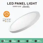 Plaf&oacute;n LED + Downlight Circular 12W-18W-24W | NEW MOSS SLIM | 3CCT | IP44 - Imagen 3
