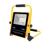 Proyector LED Solar 50W 6500K Panel: 6V/9W Bater&iacute;a: 3,2V/12000MaH Control Remoto [HO-SOLARFL-50W-05 - Imagen 3