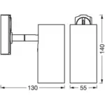 [LVE-4058075756625] Foco de Carril Ledvance  GU10    IP20 - Imagen 4