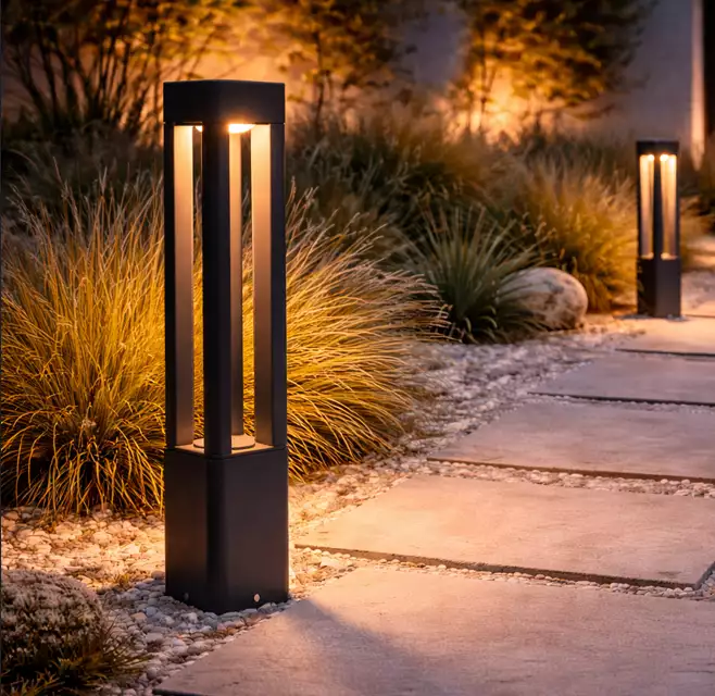 Lámpara de Suelo 10W 648Lm 2700ºK LED Exterior IP54 Chesapeake 40.000H [SL16-083B_G-WW]