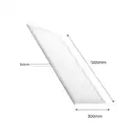 Panel LED slim 120X30 cm - Driver Philips - 44W - UGR19 - IP40 - Imagen 7