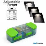 Downlight LED IP65 9W 12W 15W 4CCT Chip Bridgelux CRI 92+ 24&deg; Negro - Imagen 12