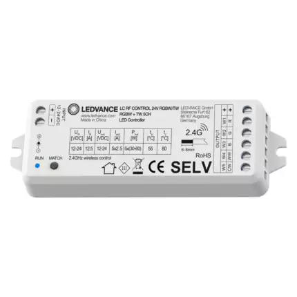 Controlador LEDVANCE EC LC RF de 24 V RGBW/TW