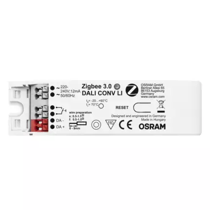 Controlador LED Osram SGI ZIGBEE 3.0 DALI CONV LI con 3 a&ntilde;os de garant&iacute;a.
