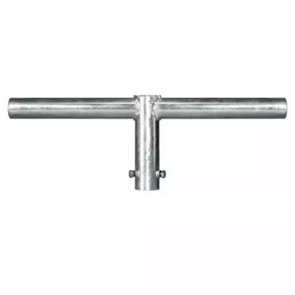 Cruceta de Acero Galvanizado de 2 Brazos | 100cm