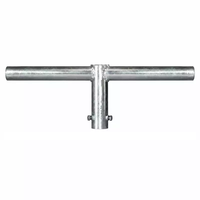 Cruceta de Acero Galvanizado de 2 Brazos | 100cm