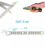 Tira LED 24V RGB+CCT 10 Metros 216 LED/m SMD3535+2835 18W/m IP20 - Imagen 4