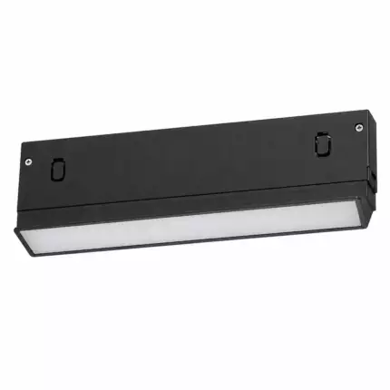 Luminaria LED Carril Magn&eacute;tico 10mm 9W 50Lm/W 120&ordm; 48VDC CCT (Tonalidad Luz Ajustable) Acabado Negro
