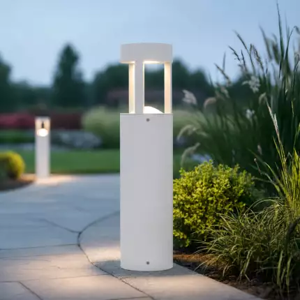 Baliza LED Exterior "Al Marj" 60Cm 10W 220VAC 3000&ordm;K Blanco