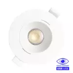 Foco Empotrable LED 7W Circular 4CCT SMD2835 UGR