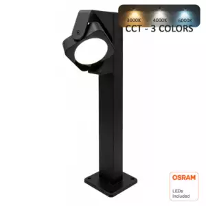 Baliza de Jardín LED AERO 12W 3CCT Cuadrado Orientable 310° SMD3030 Osram IP65 Baliza de Jardín LED AERO 12W 3CCT Cuadrado Orientable 310° SMD3030 Osram IP65