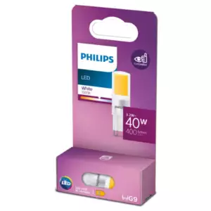 Bombilla LED Philips/Signify G9 G9 3,2W 400Lm 3000ºK 15000H [PH-8719514303775 Bombilla LED Philips/Signify G9 G9 3,2W 400Lm 3000ºK 15000H [PH-8719514303775