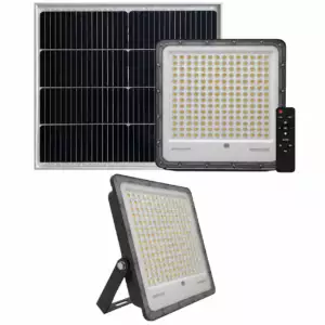 PROYECTOR SOLAR LED HÍBRIDO 30AH 2400LM CCT PROYECTOR SOLAR LED HÍBRIDO 30AH 2400LM CCT