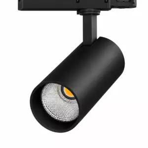 Foco Carril 30W 36º CCT (Tonalidad Luz Ajustable) Acabado Negro Foco Carril 30W 36º CCT (Tonalidad Luz Ajustable) Acabado Negro