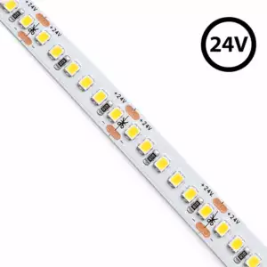 Tira LED SMD 24V 15W/m 2300 lm/m 176 LED/m | Bobina 50m Corte cada 4,54cm Tira LED SMD 24V 15W/m 2300 lm/m 176 LED/m | Bobina 50m Corte cada 4,54cm