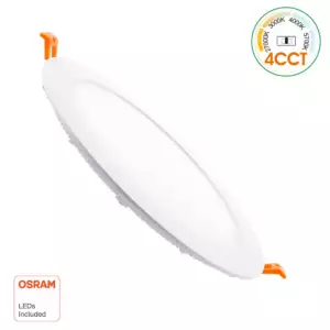 Placa Slim LED Circular 15W 4CCT Select | OSRAM CHIP DURIS E 2835 Placa Slim LED Circular 15W 4CCT Select | OSRAM CHIP DURIS E 2835