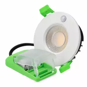 Downlight LED 6,5W con Sensor PIR 110Lm/W 4CCT (Tonalidad Luz Regulable) IP65 Blanco Downlight LED 6,5W con Sensor PIR 110Lm/W 4CCT (Tonalidad Luz Regulable) IP65 Blanco