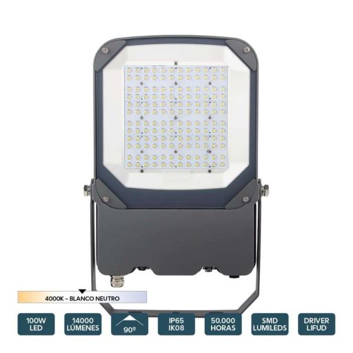 PROYECTOR-LED-OLVERA-100W-4000K-14000LM-90o-HEKOM-1