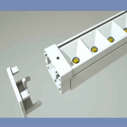 barra led techo