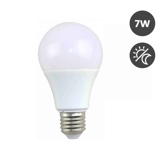 bombilla led 7 w detector