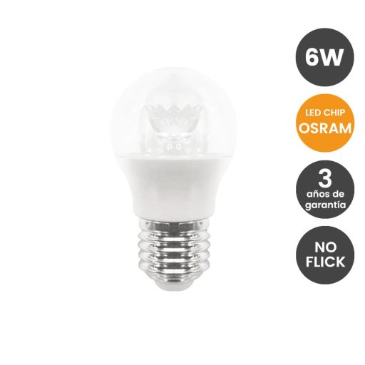 bombilla-led-con-lente-6w-e27-g45-220-osram-chip-duris-e-2835