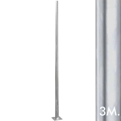 columna-troncoconica-galvanizada-3-metros-punta-60mm