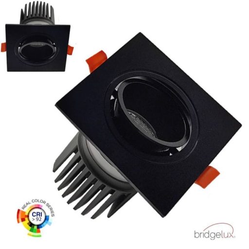 downlight-led-cuadrado-15w-direccionable-negro-cri92-ugr13
