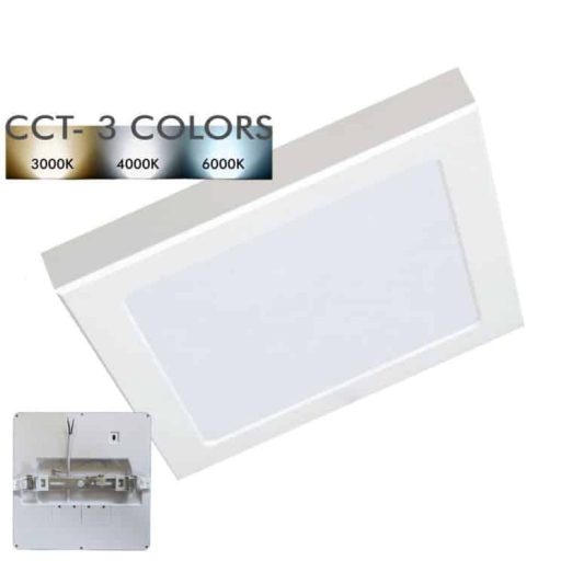 downlight-plafon-led-cuadrado-moss-negro-18w-ajustable-cct-color-seleccionable