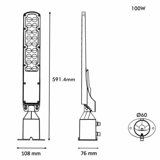 farola-led-100w-area-flex-osram-chip-duris-e-2835