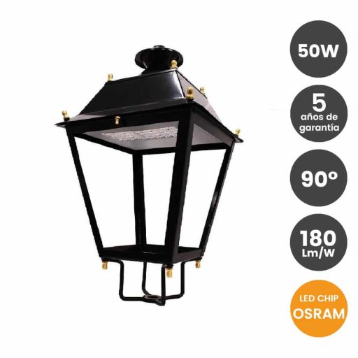 farola-villa-aluminio-led-50w-osram-chip-140lmw