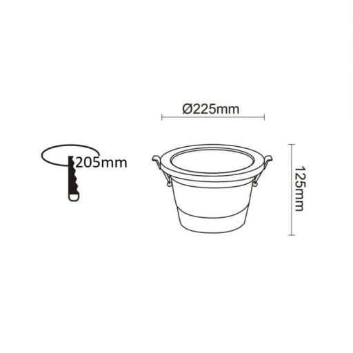 foco-downlight-led-circular-60w-gxtronic-3cct-cri92-ip65-corte-ø205mm (8)