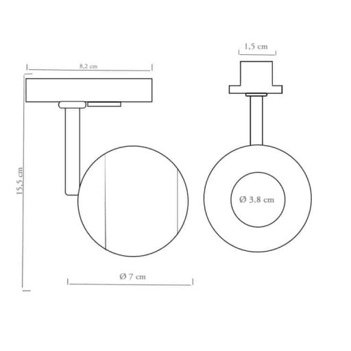 foco-led-10w-fenix-negro-carril-monofasico-cri93