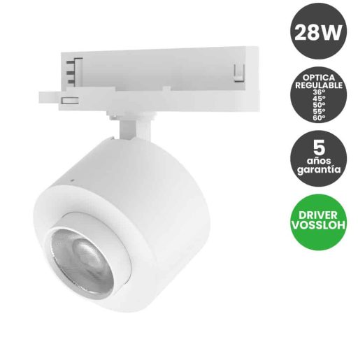 foco-led-28w-carril-trifasico-blanco-con-optica-regulable