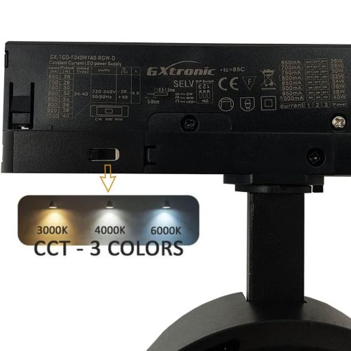 foco-led-40w-26w-trifasico-roma-negro-optica-regulable-ugr13-cct-ledeco9