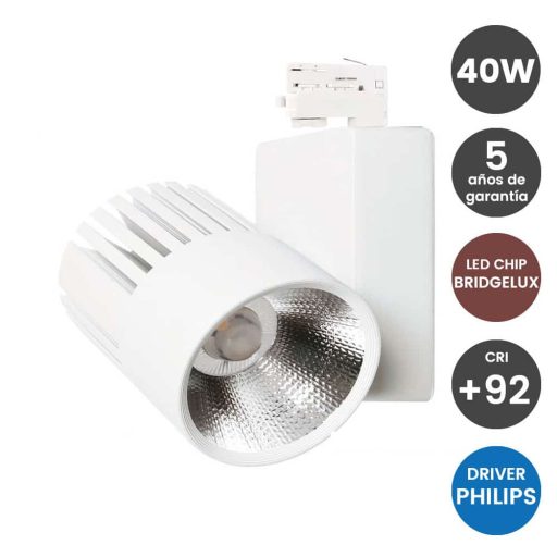 foco-led-40w-blanco-philips-driver-carril-trifasico-cri92