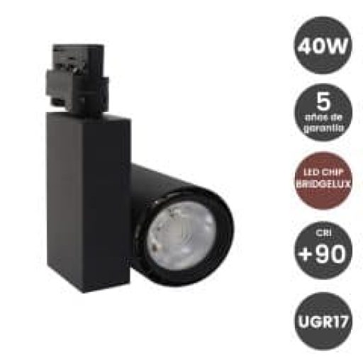 foco-led-40w-negro-para-carril-trifasico-24-cri-90-ugr17-5-anos-de-garantia-240x300